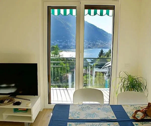 Apartment The Blue - / View Modern Near Olmo